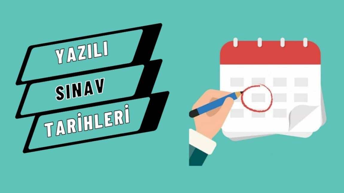 2024-2025 EĞİTİM ÖĞRETİM YILI 1. DÖNEM 2. YAZILI SINAV TARİHLERİ